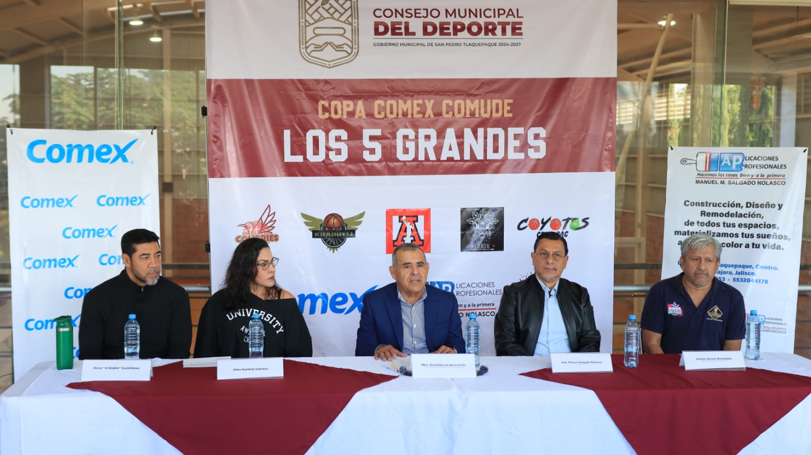 TLAQUEPAQUE, SEDE DE LA COPA FEMENIL DE BÁSQUETBOL LOS 5 GRANDES