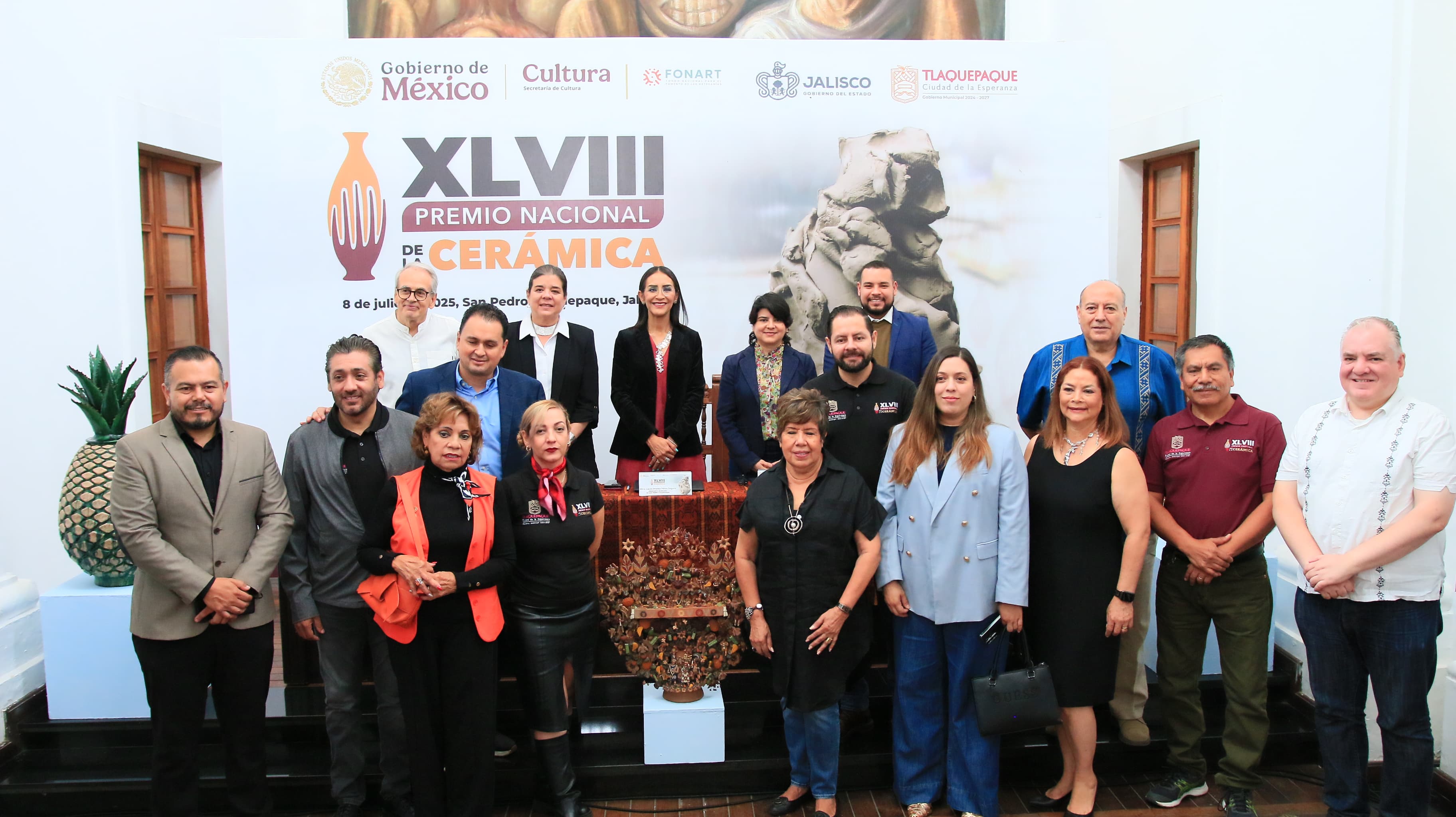 TODO LISTO PARA EL XLVIII PREMIO NACIONAL DE LA CERÁMICA A REALIZARSE EL 25 DE JULIO
