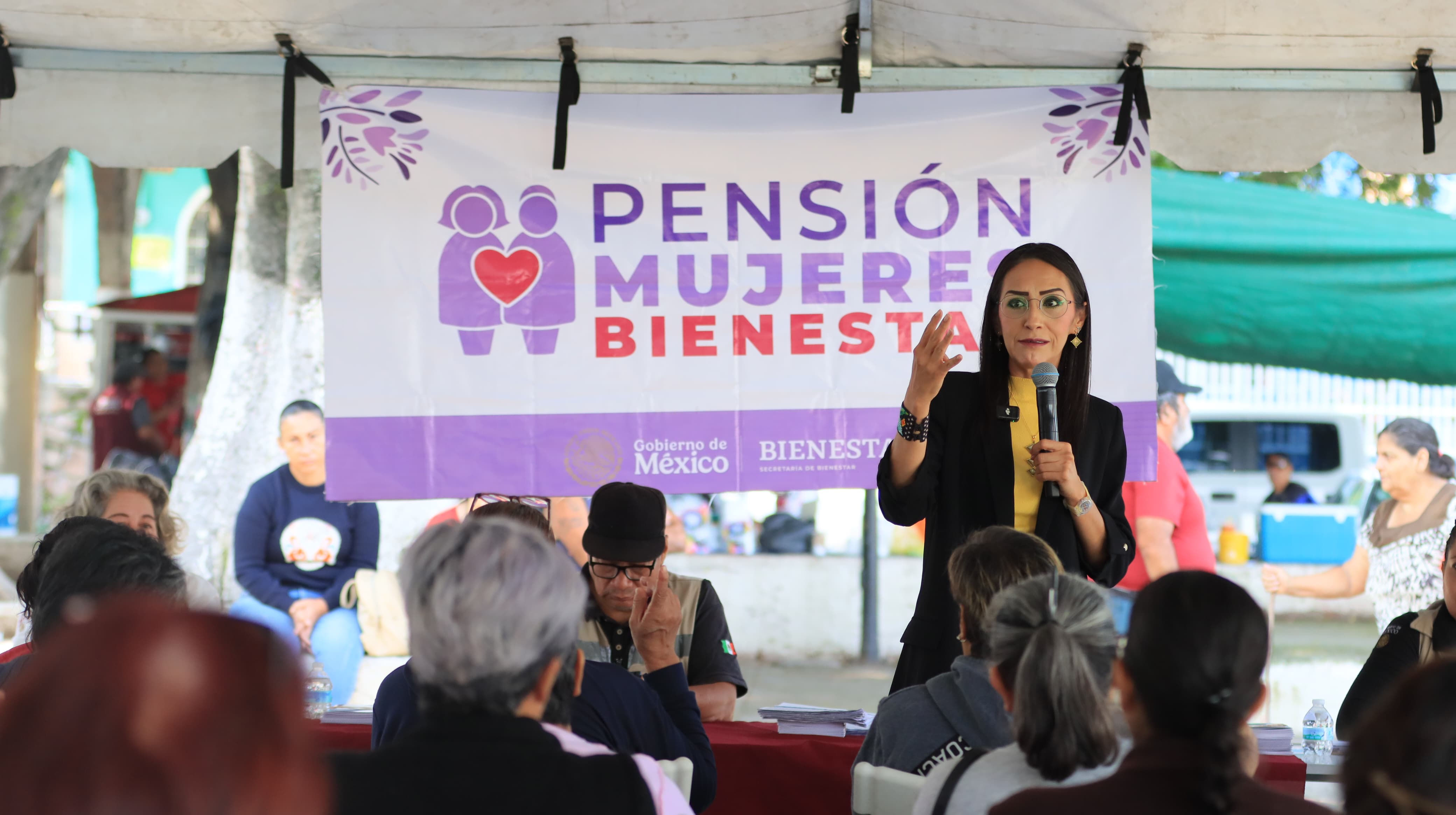 VISITA LAURA IMELDA MÓDULO DE REGISTRO DEL PROGRAMA FEDERAL MUJERES BIENESTAR