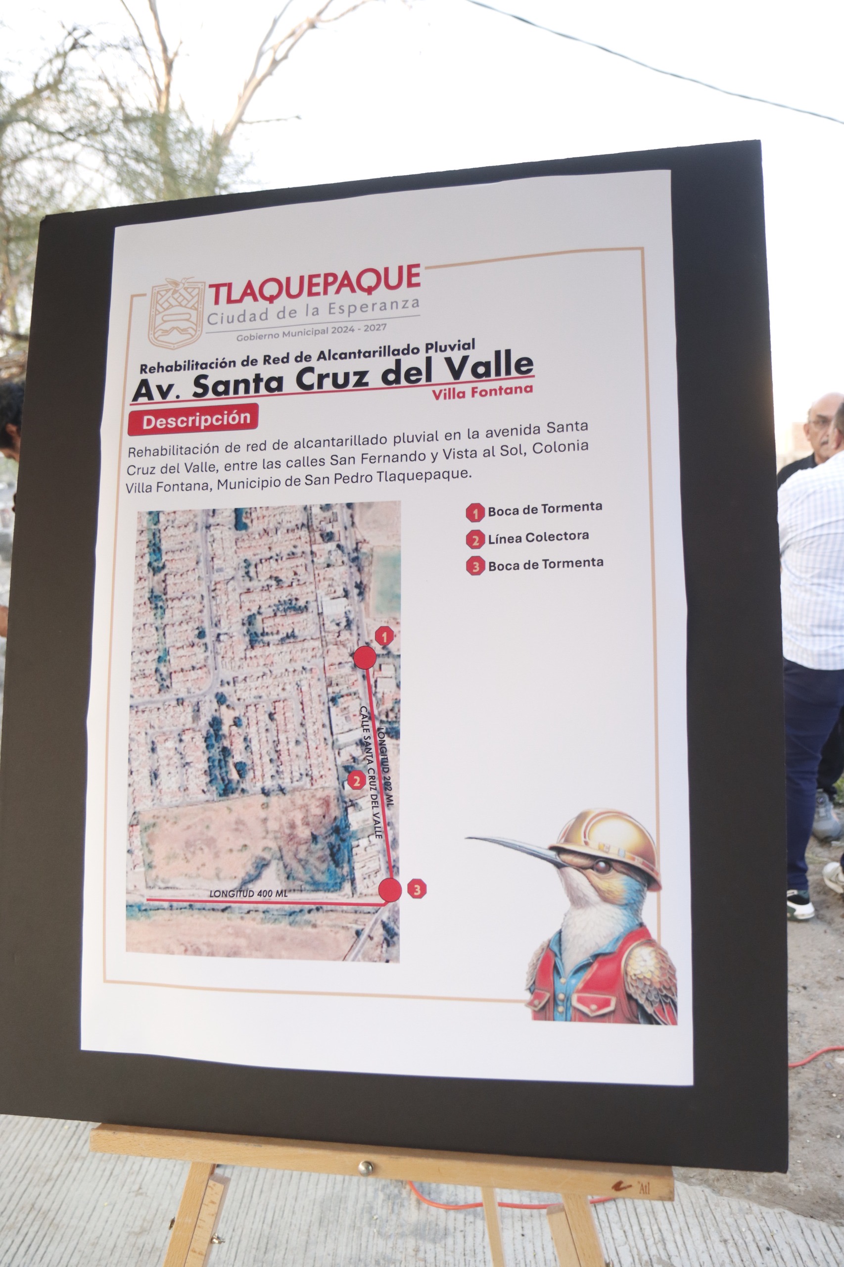 ARRANCAN OBRAS DE REHABILITACIÓN DE ALCANTARILLADO PLUVIAL Y AMPLIACIÓN DEL COLECTOR EN VILLA FONTANA