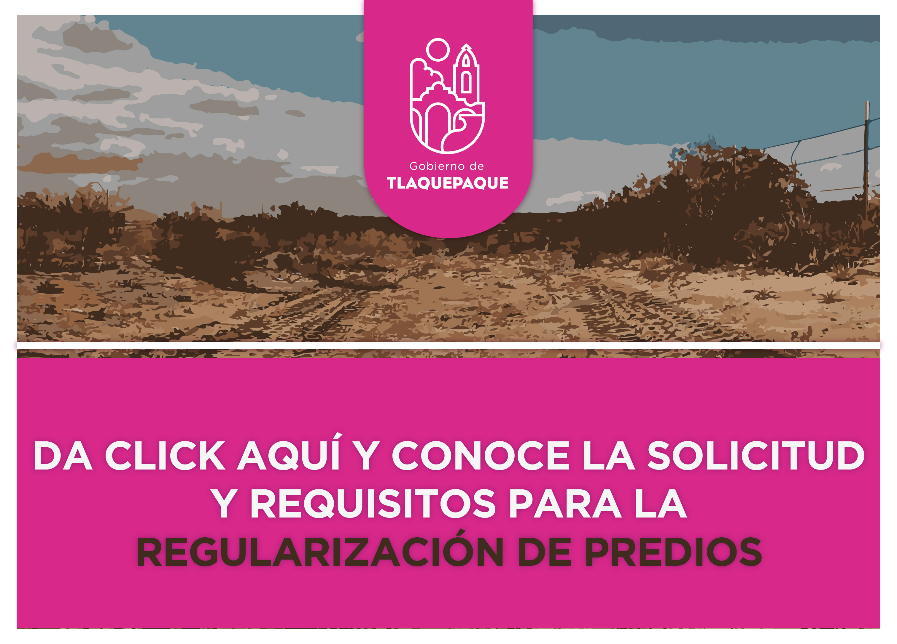 Solicitud y requisitos para la regularización de predios