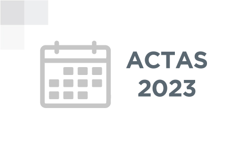 Actas 2023