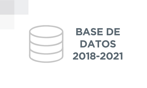 Base de datos 2018-2021