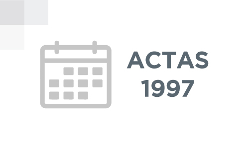 Actas 1997
