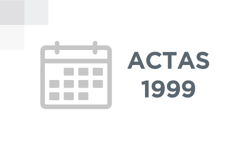 Actas 1999
