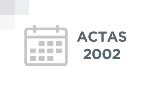 Actas 2002