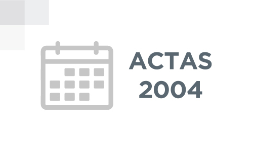 Actas 2004