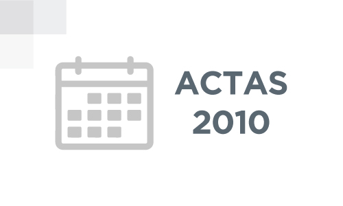 Actas 2010