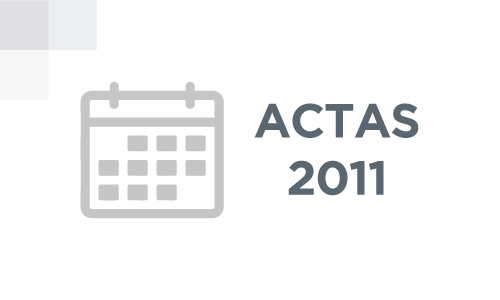 Actas 2011