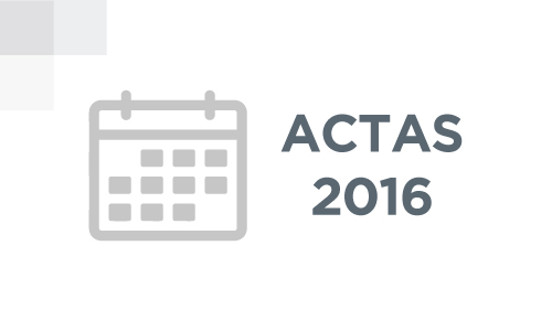 Actas 2016