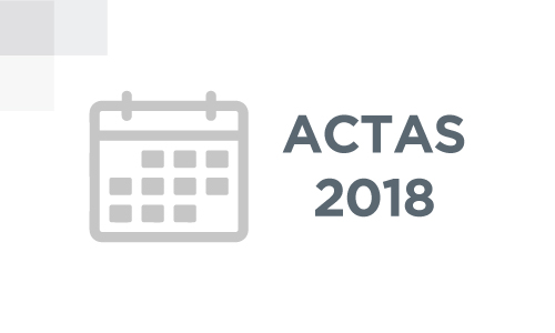 Actas 2018