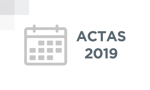 Actas 2019