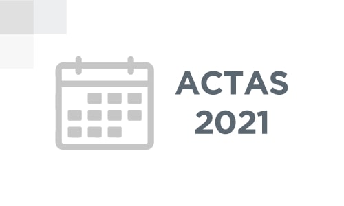 Actas 2021