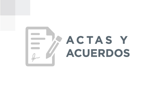 Actas y acuerdos